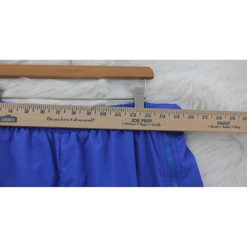 Vintage Helly Hansen Windbreaker Pants Mens Sz M Blu Nylon Full Zip Outdoor